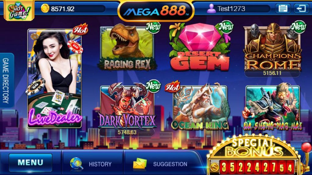 MEGA888 android ios mobile suppported